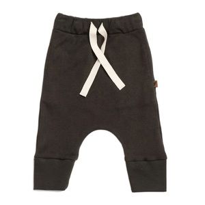 KidWild Organics Drawstring Pants Slate 18-24 M